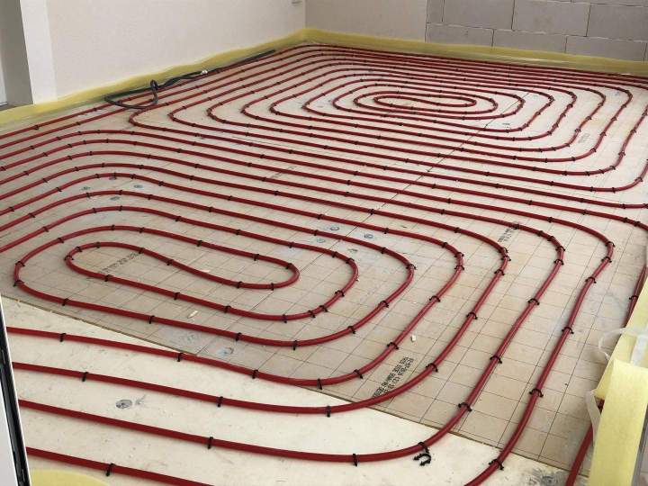Chauffage en cours d'installation Bourges